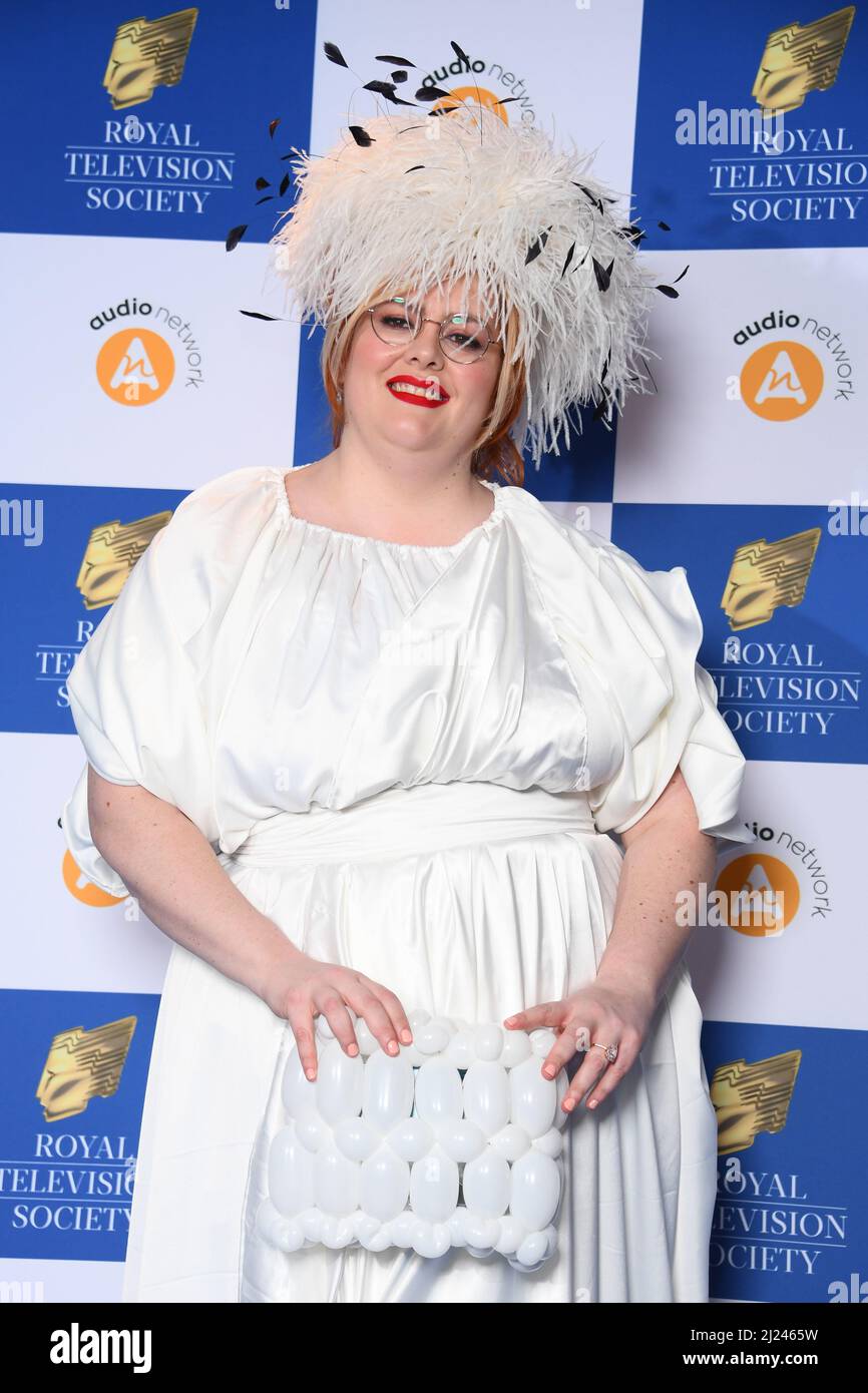 Londres, Royaume-Uni. 29 mars 2022. Jayde Adams assiste aux Royal Television Society Program Awards à l'hôtel Grosvenor de Londres. Date de la photo: Mardi 29 mars 2022. Le crédit photo devrait se lire: Matt Crossick/Empics/Alamy Live News Banque D'Images