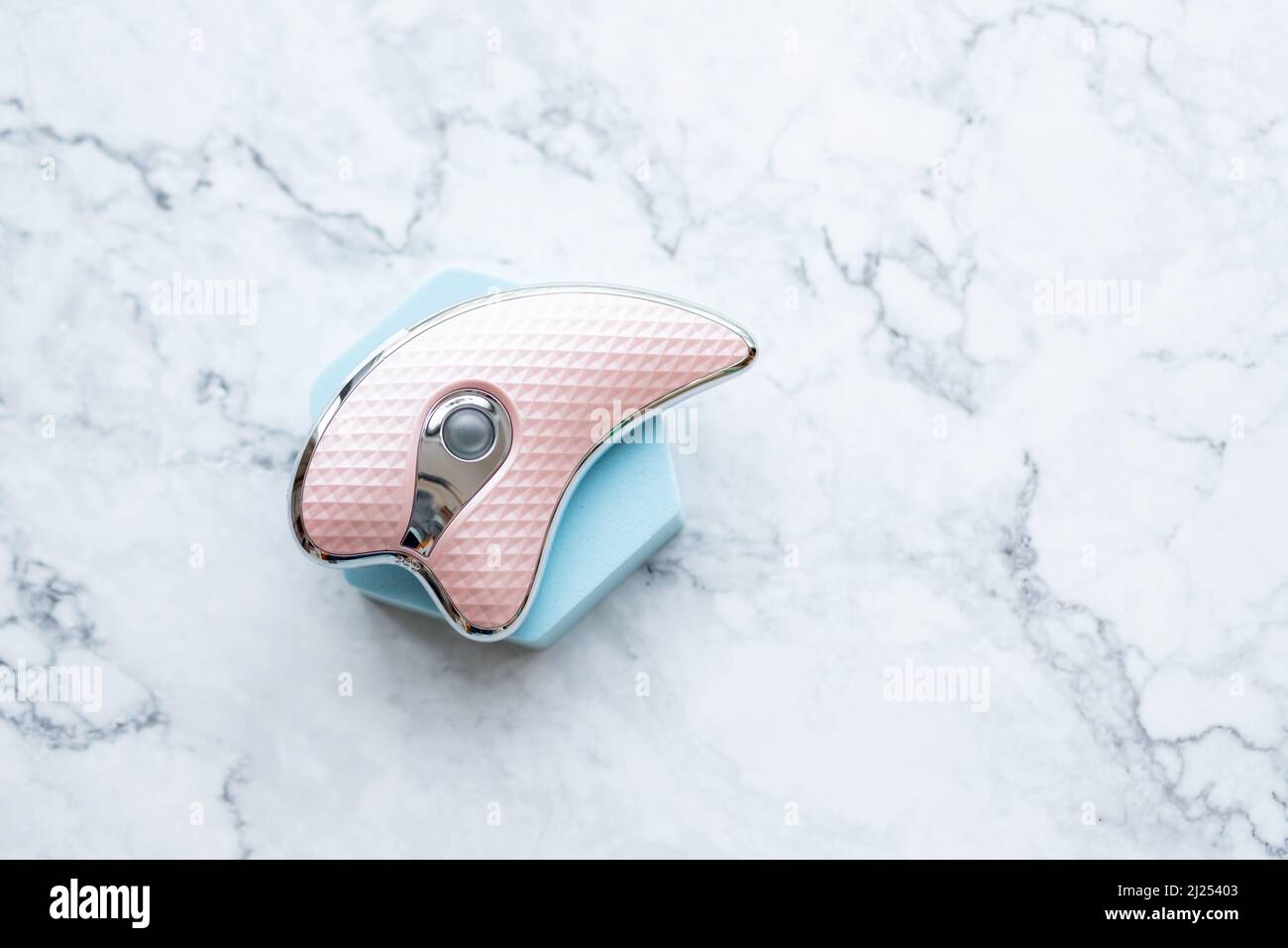 masseur pour le visage soins de la peau à domicile beauté led Banque D'Images