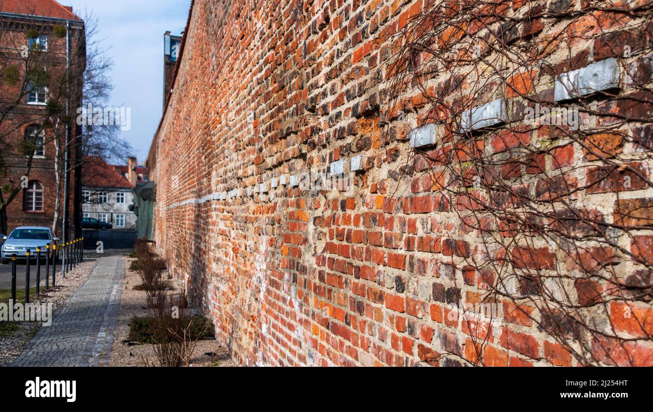 Défenseurs du Mémorial de la poste polonaise, Gdansk, Pologne Banque D'Images