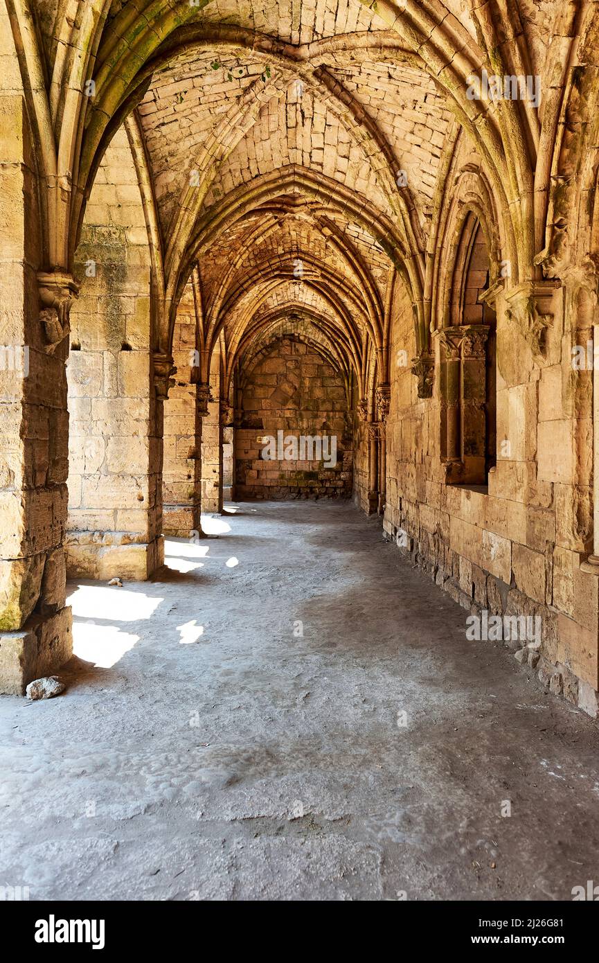 Syrie. Château des Croisés de Krak des Chevaliers Banque D'Images