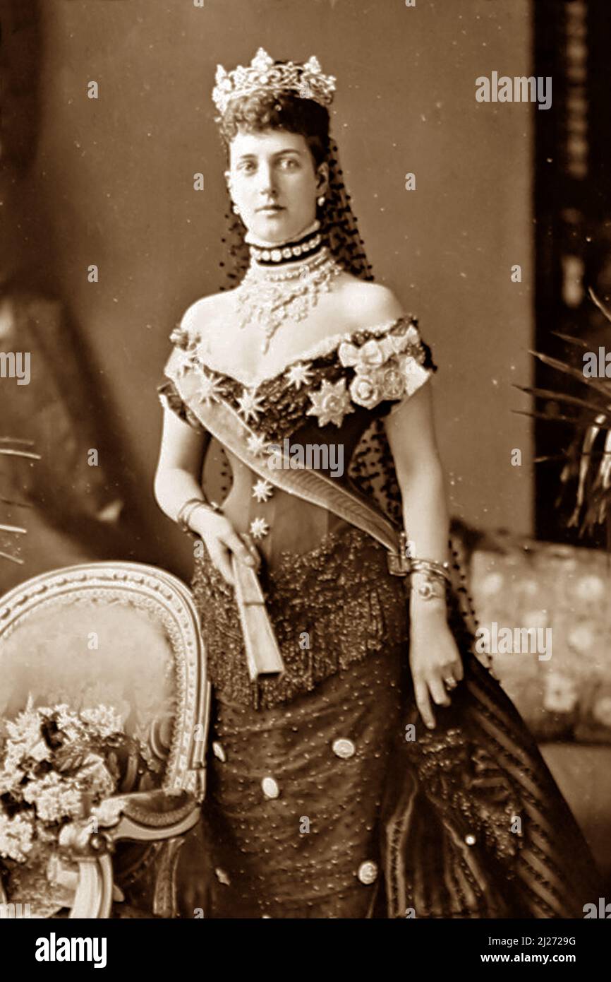 Princesse Victoria, princesse de Galles, période victorienne Banque D'Images