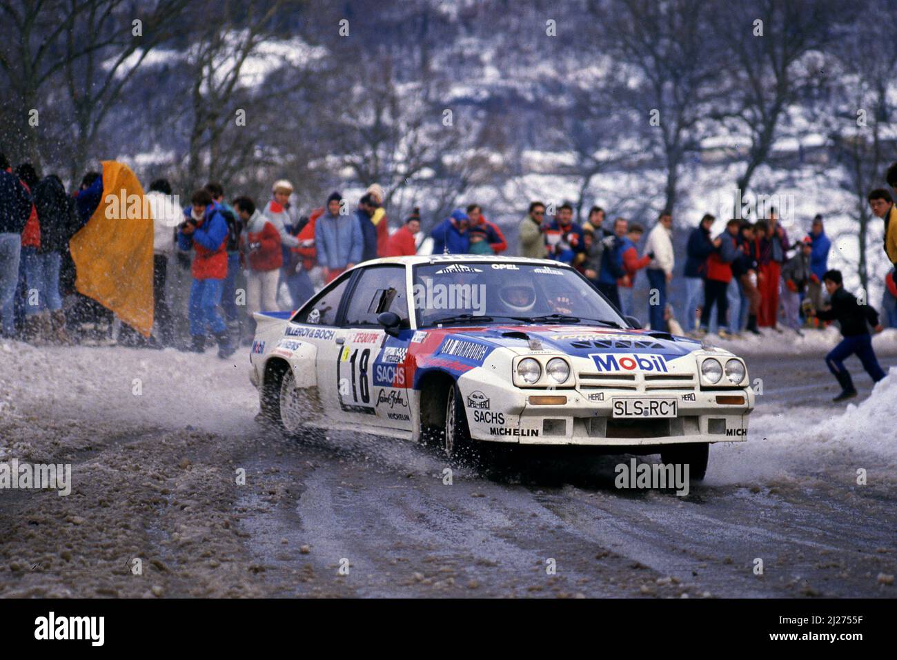 Manfred Hero (GER) Ludwig Grot (GER) Opel Manta 400 GRB Irmscher Banque D'Images