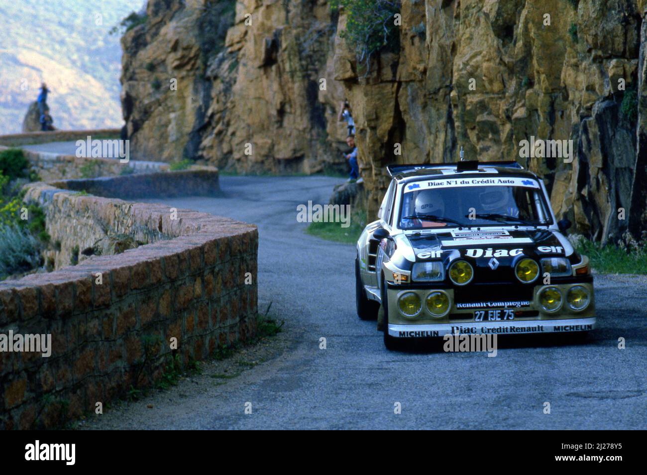 Photo Rallye 1986 - François Chatriot / Michel Périn - Renault Maxi 5 Turbo