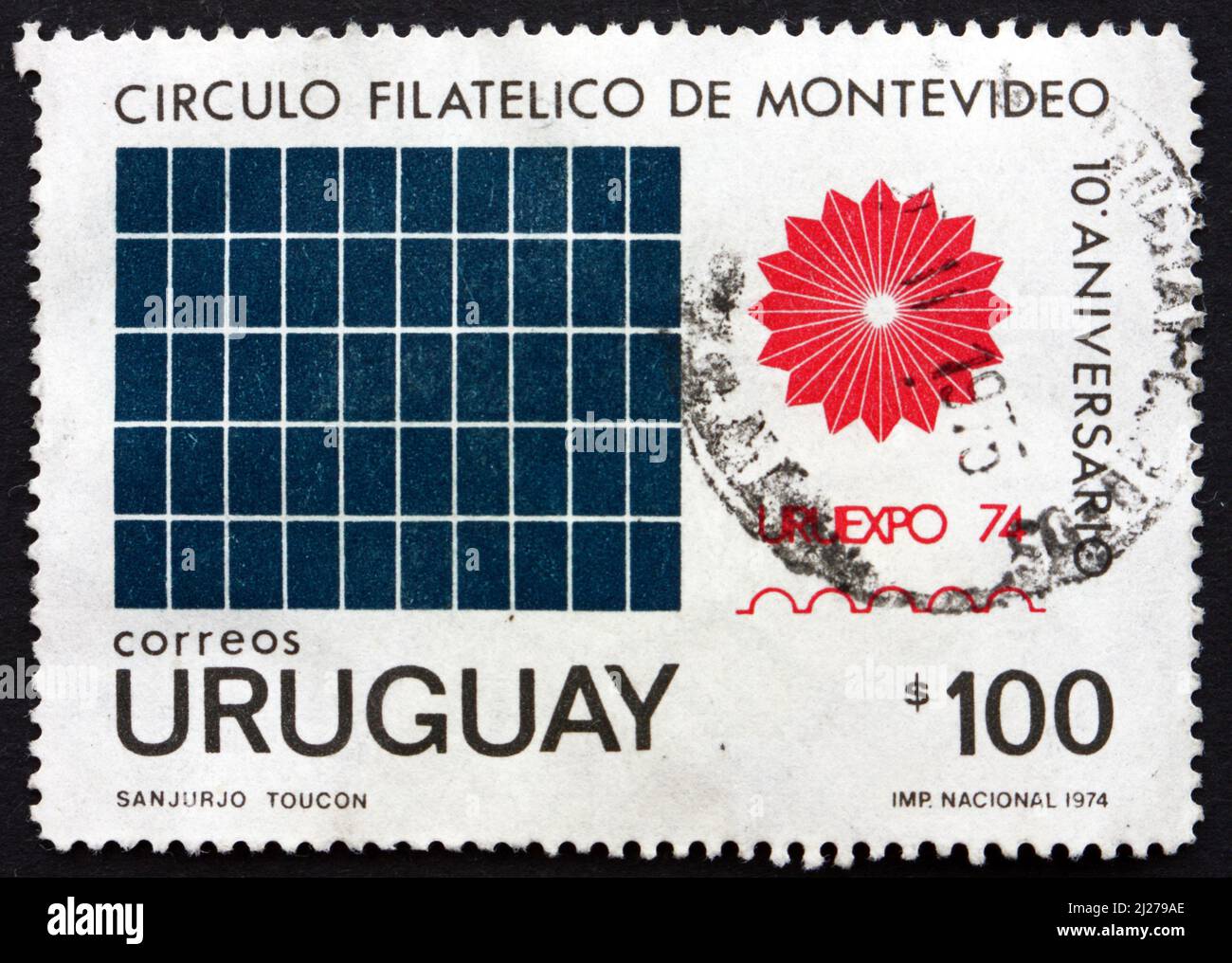 DEP DEP5 Uruguay 1014/15 1979 Uruguay 79 Exposition Philatélique International Jeux 