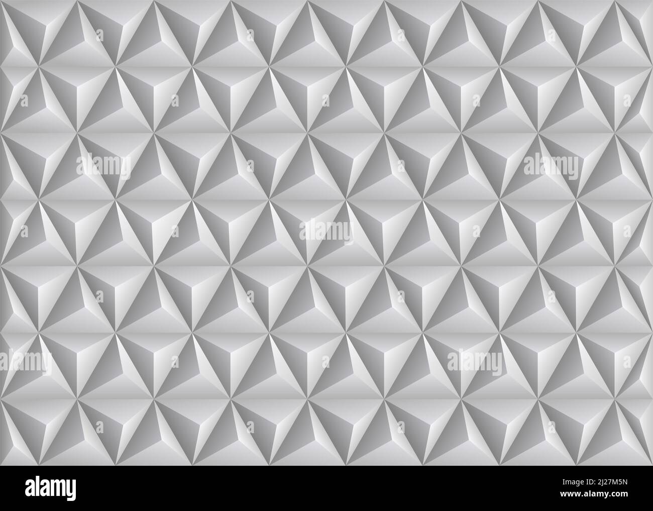 Motif triangulaire géométrique - arrière-plan abstrait - illustration vectorielle Banque D'Images