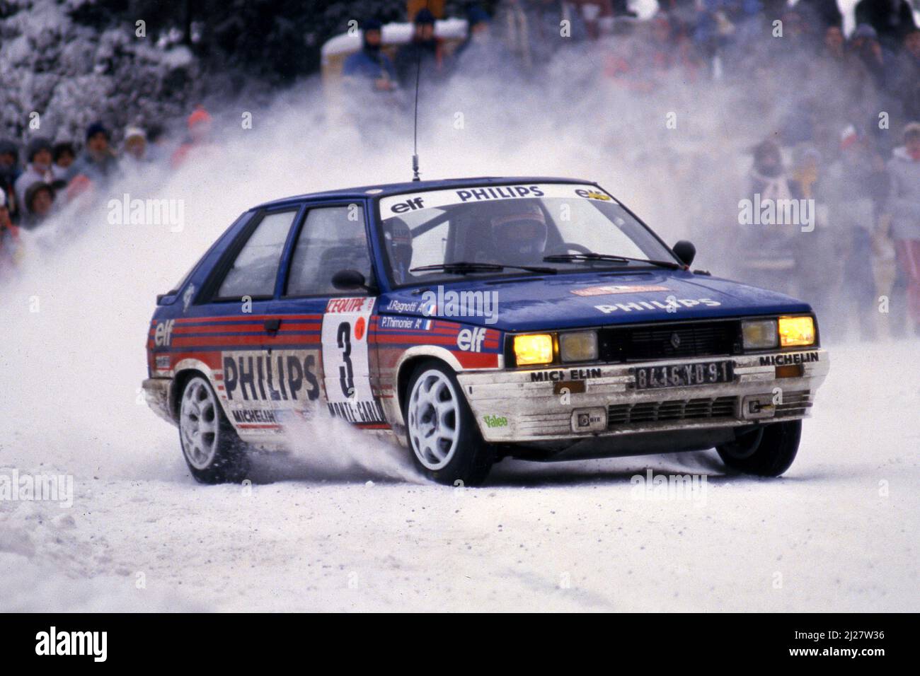 Renault 11 Turbo Gr. A #7 Tour de Corse 1986 Ragnotti, Thimonier 1:18