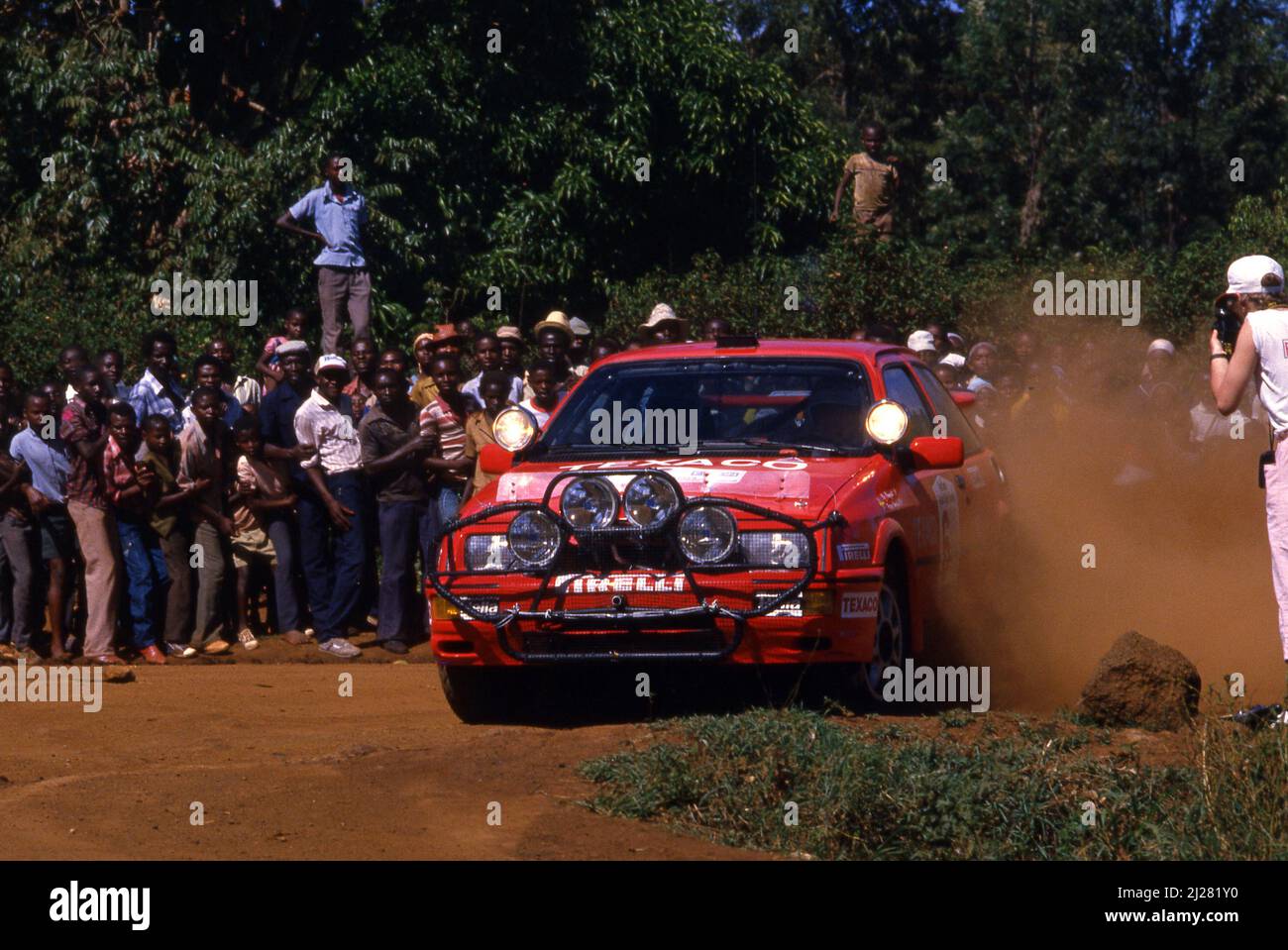 Spark S8701 Ford Sierra RS Cosworth No.2 Tour de Corse Rally de France 1987, Stig Blomqvist - Bruno Berglund