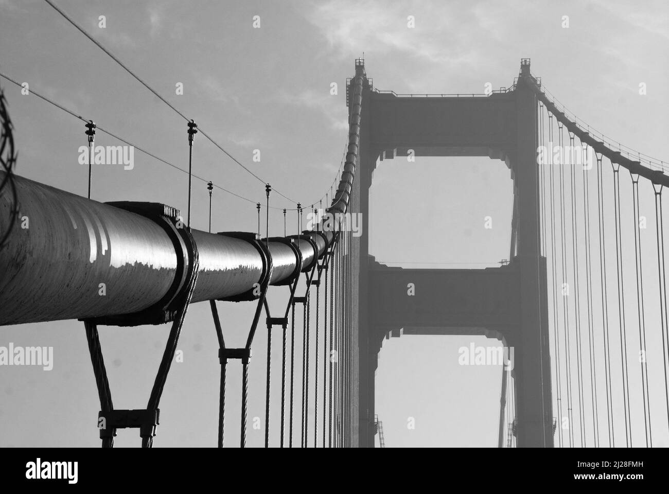 Une belle photo du pont du Golden Gate de San Francisco Banque D'Images