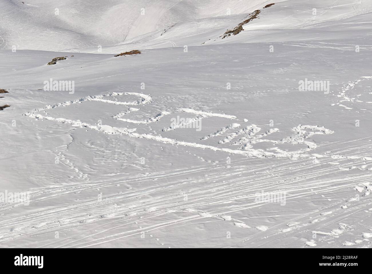 L'art de la neige a fait le renier de Poutine par un pénis Banque D'Images