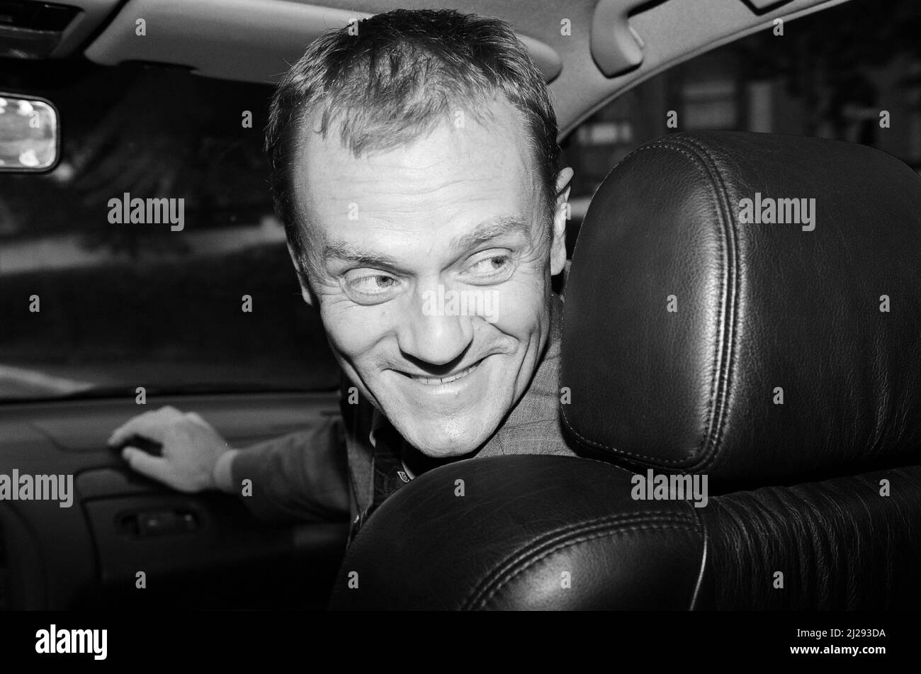 Donald Tusk, vie politique en Pologne, Donald Franciszek Tusk (né le 22 avril 1957 à Gdańsk) - homme politique polonais, historien de formation.photo Kazimierz Jurewicz Banque D'Images