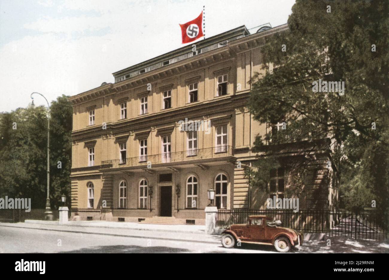 Adolf Hitler (* 20 avril 1889 à Braunau am Inn) (â€ 30 avril 1945 Berlin), chef du Parti nazi, chancelier de Reich de 1933, également Banque D'Images