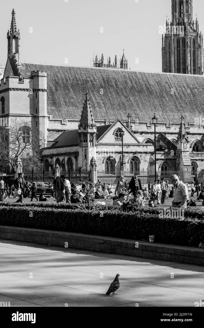 Londres autour de Kings Cross Horse Guards et Trafalgar Square Banque D'Images