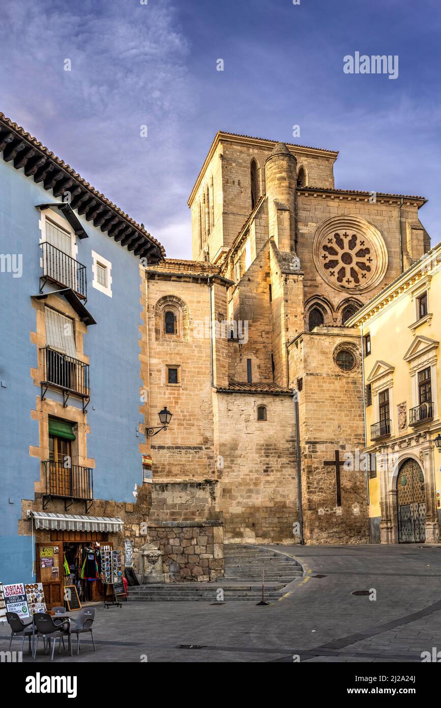 Cathédrale, Cuenca, Castille la Manche, Espagne Banque D'Images