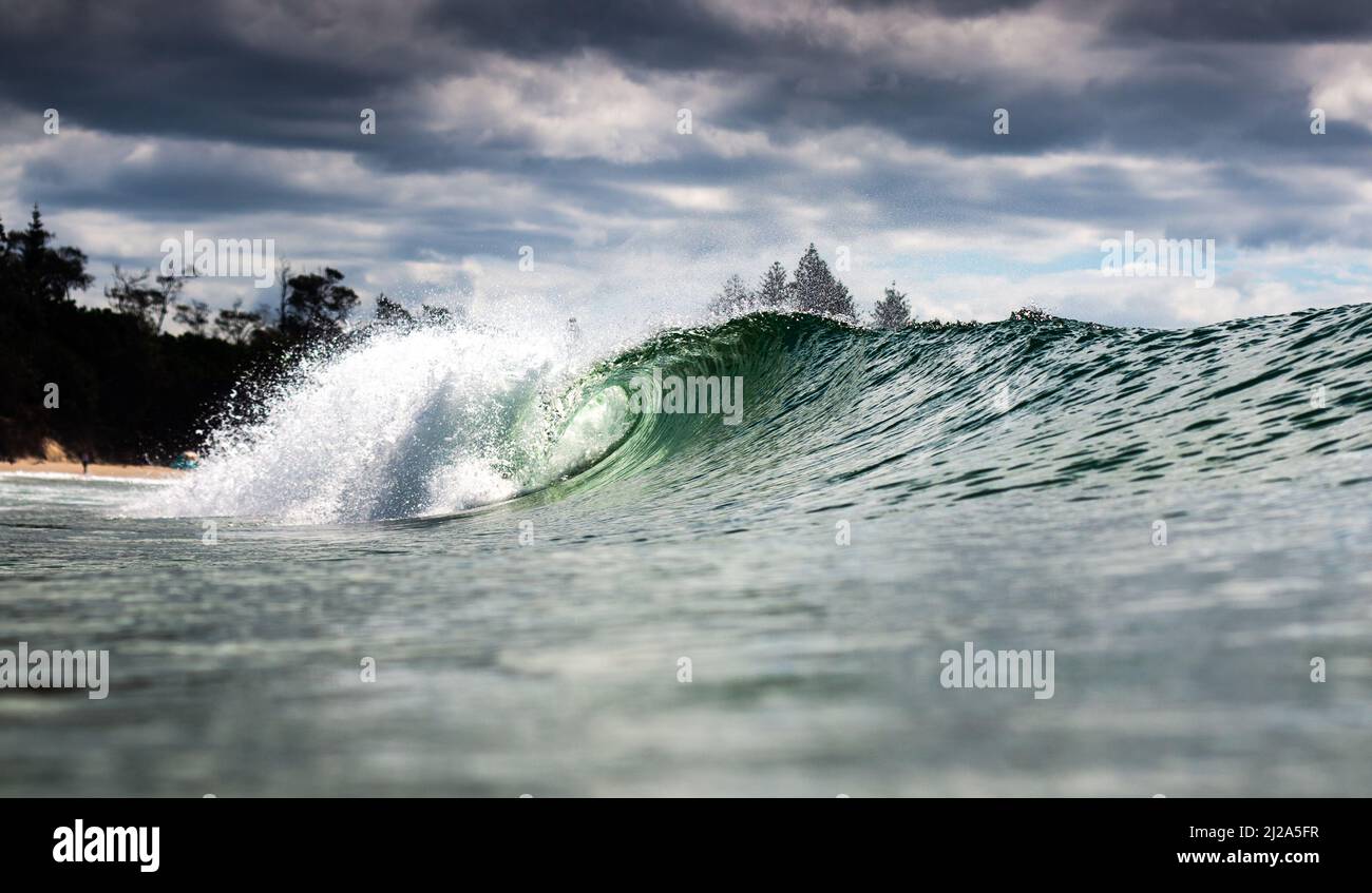 wave gones seul 1 Banque D'Images