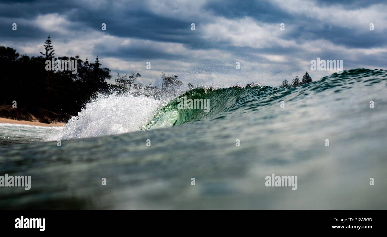 wave gones seul 3 Banque D'Images