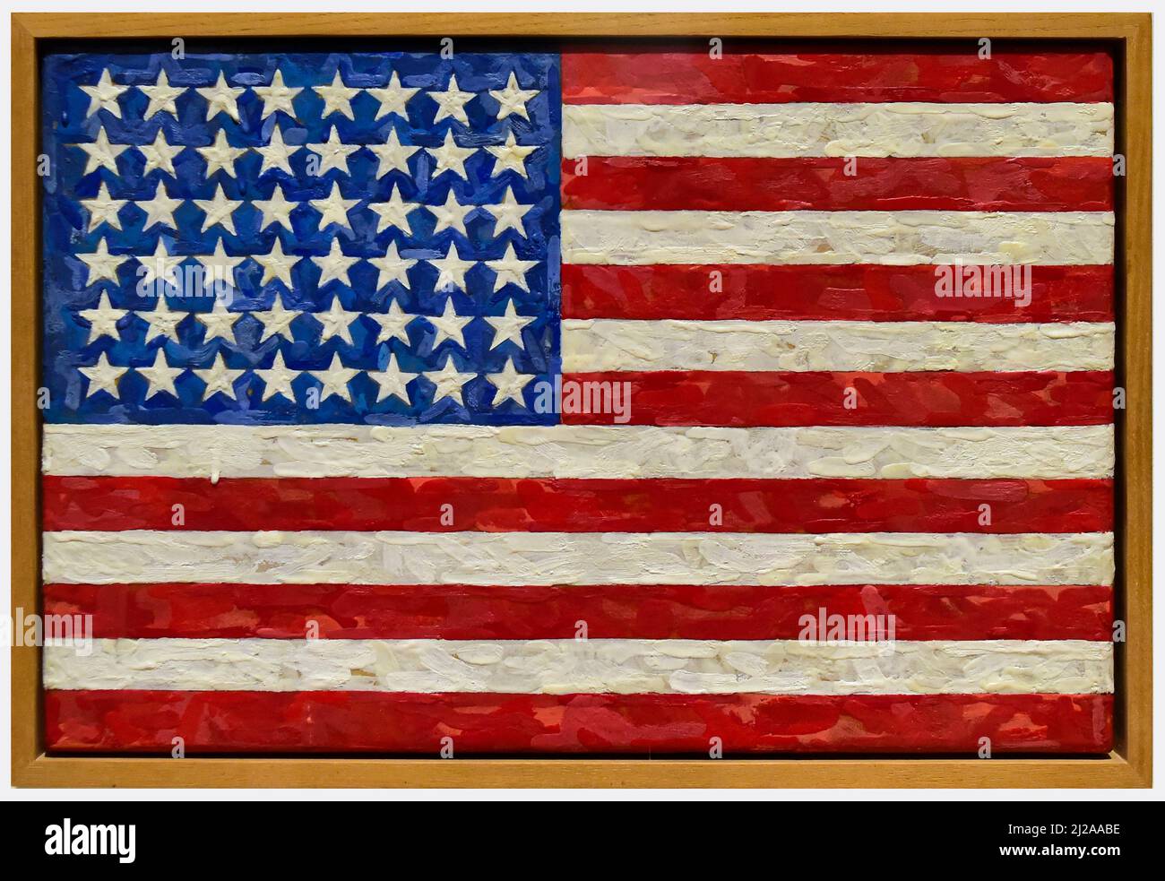 Jasper Johns, drapeau, 1983 Banque D'Images
