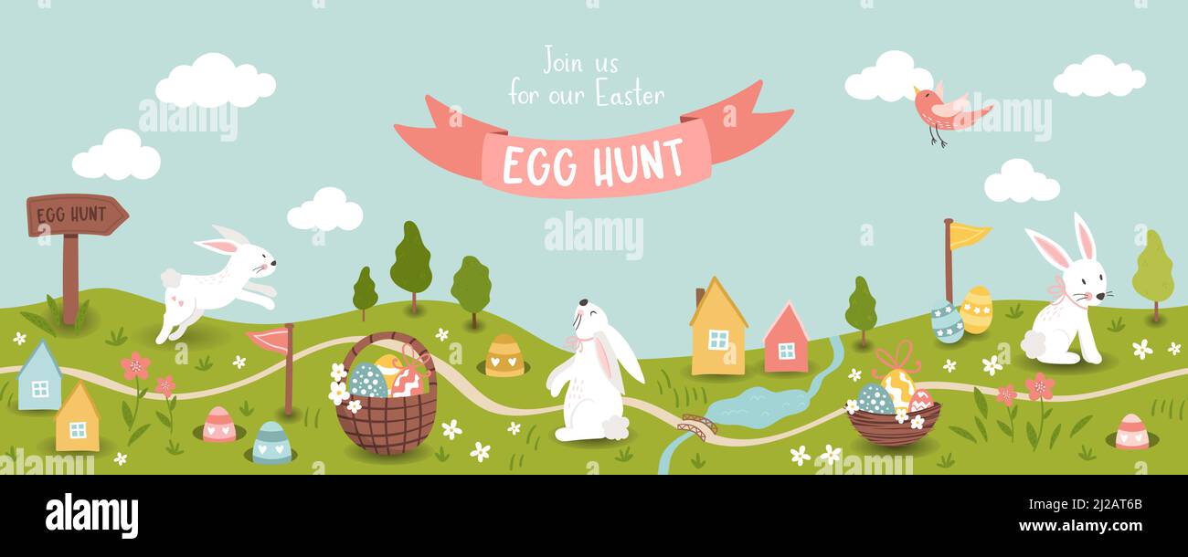 Lot De 15 Flèches De Chasse Aux œufs De Pâques, Carte De Pâques, Décoration De La Maison, Panneau De Jeu D'œufs De Pâques, Panneau D'instructions Pour