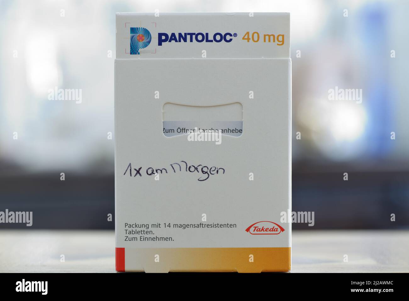 Pack Pantoloc 40mg Banque D'Images