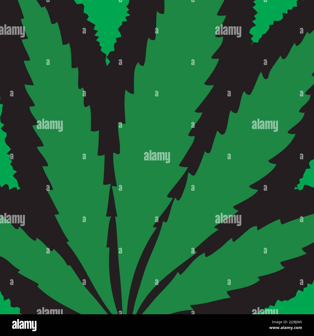 Feuille de marijuana, illustration vectorielle. Illustration de Vecteur