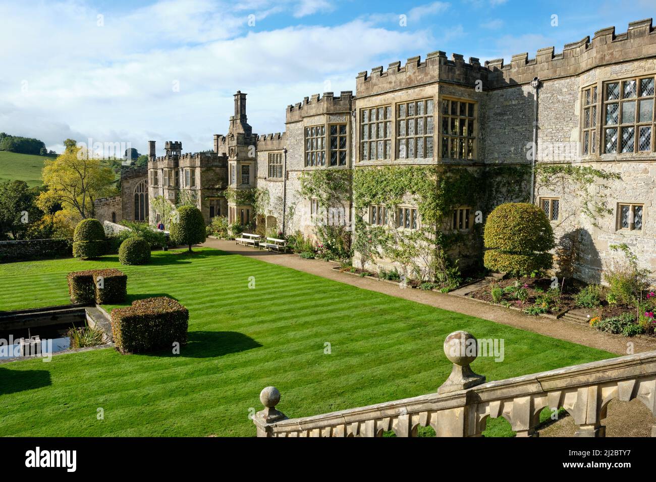 Haddon Hall Banque D'Images