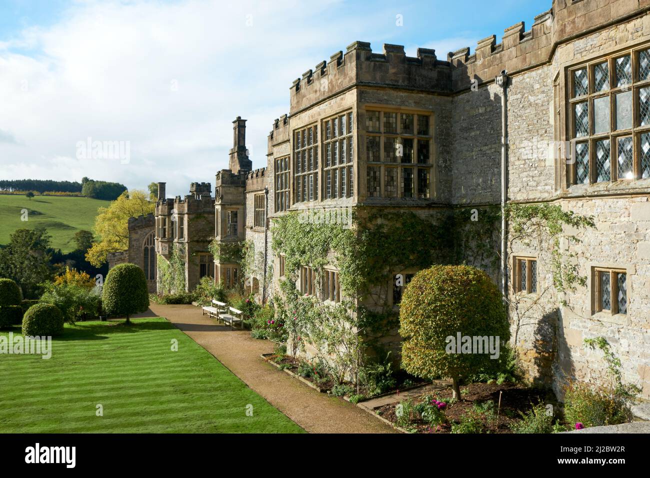 Haddon Hall Banque D'Images