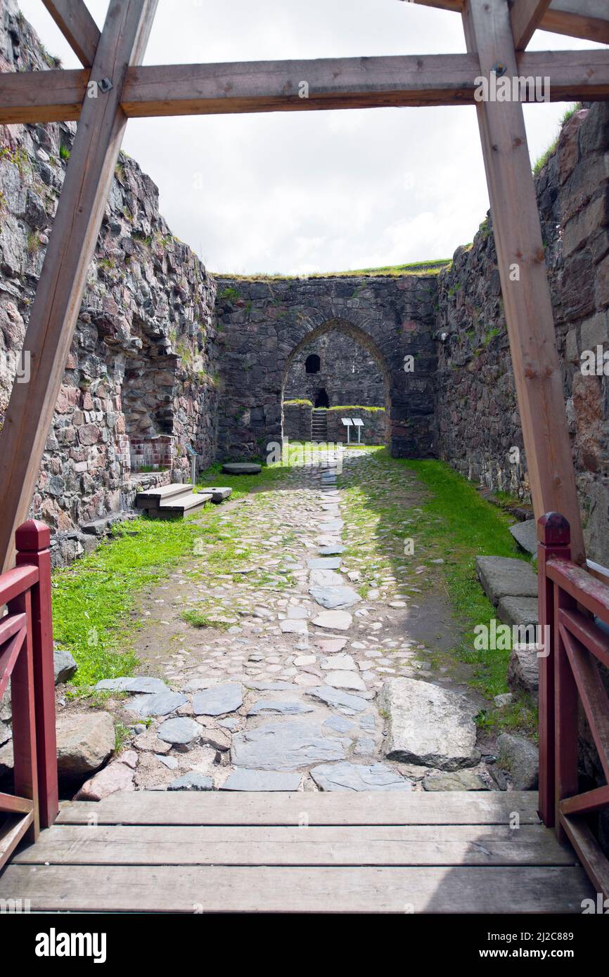 Bohus fästning / forteresse de Bohu Banque D'Images