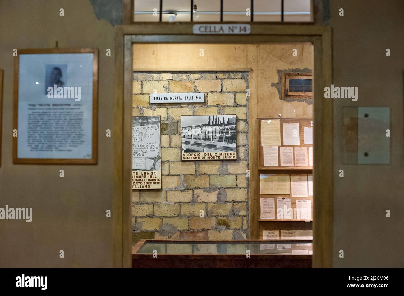 Rome, Italie 27/01/2013: Visite du Musée de la libération de via Tasso à l'occasion du jour du souvenir. ©Andrea Sabbadini Banque D'Images