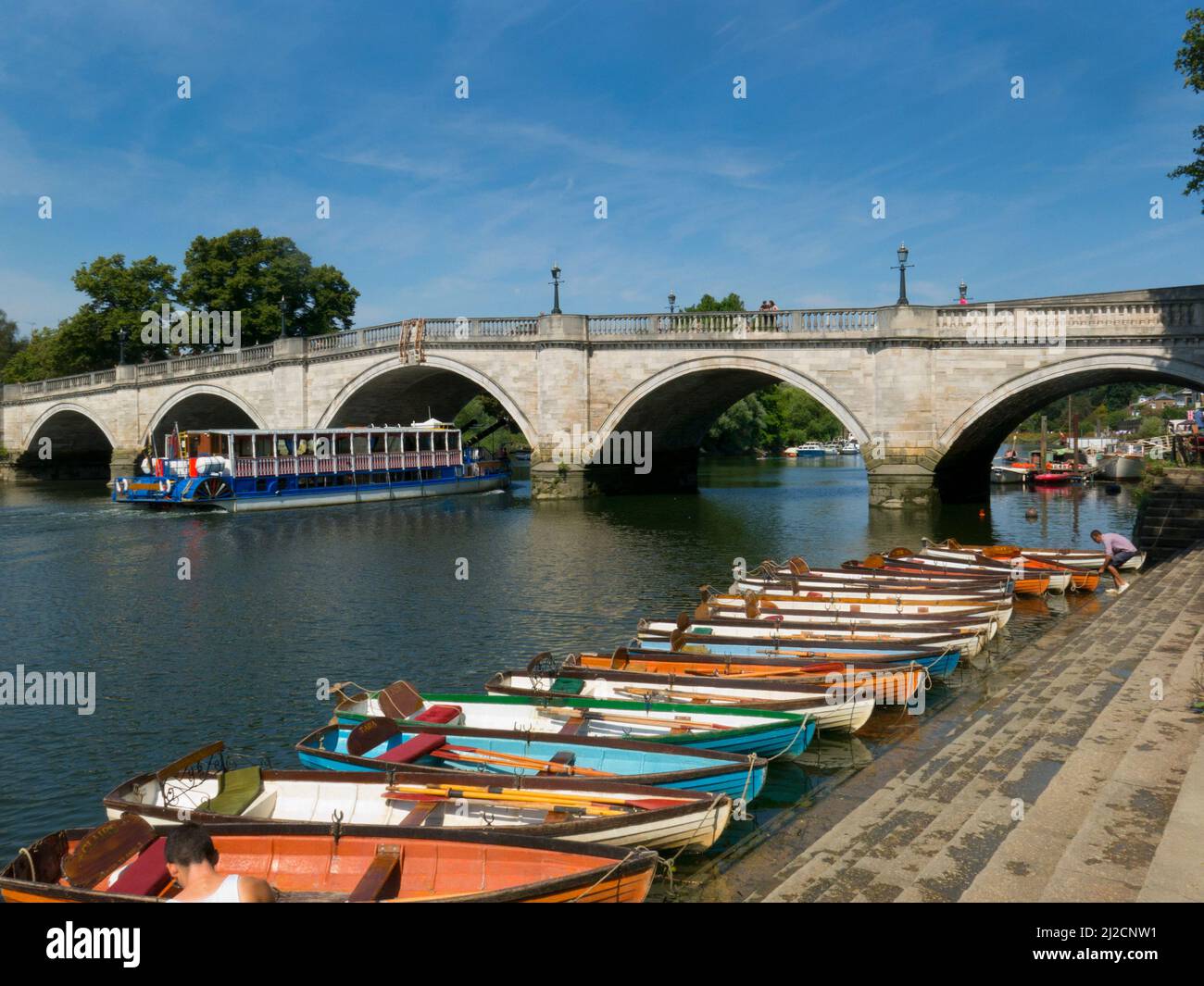 Richmond-on-Thames, Surrey, Angleterre Banque D'Images