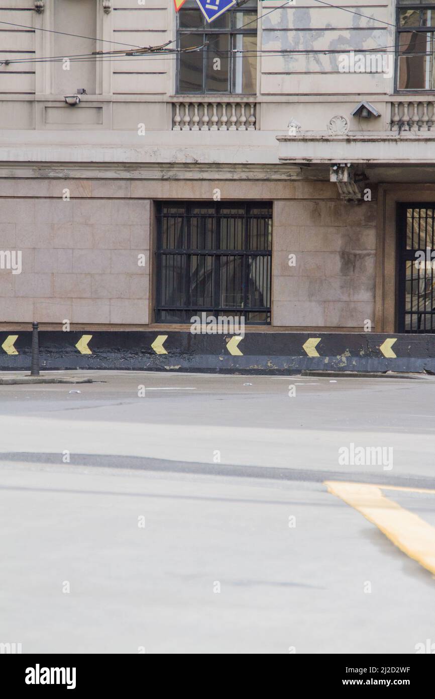 Bâtiments dans le centre-ville de Sao Paulo, Brésil. Banque D'Images