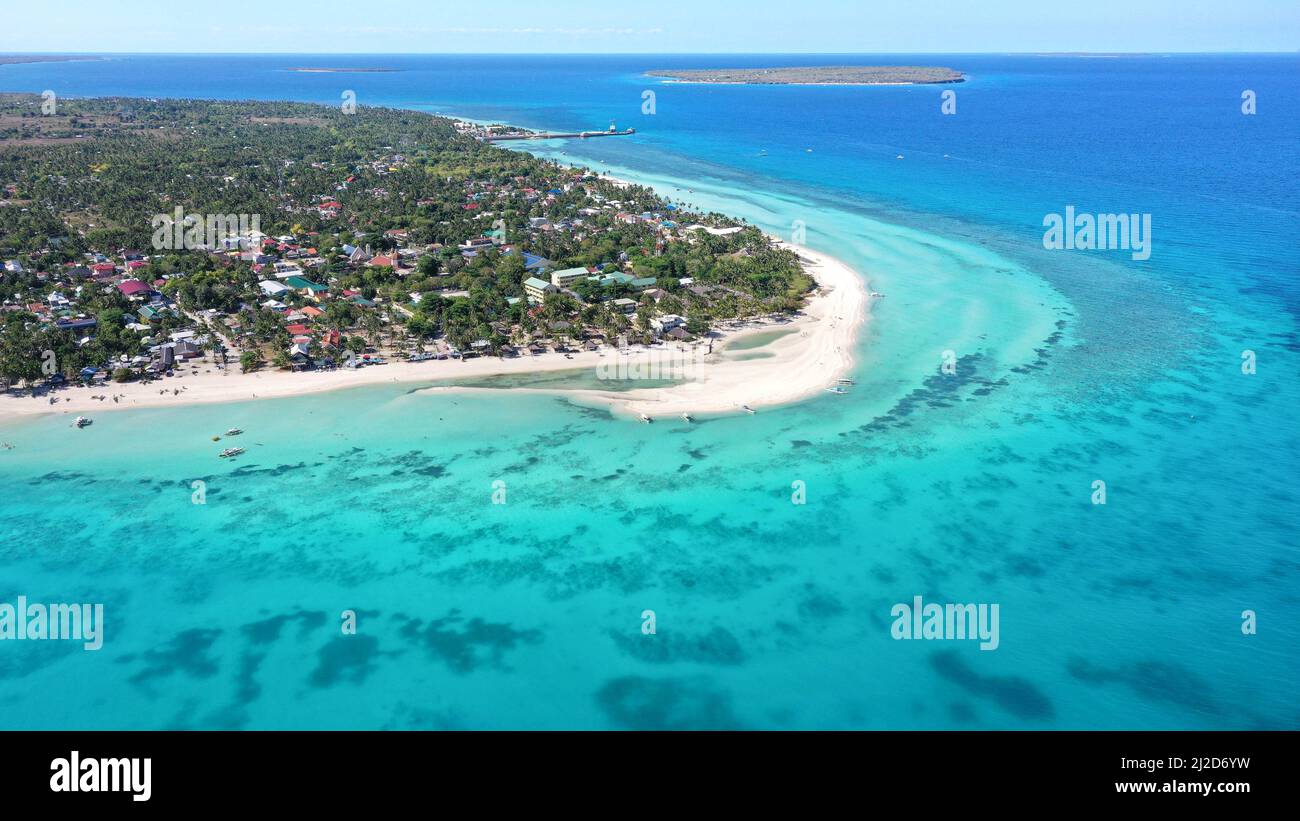 Île de Bantayan près de Cebu, région de Visayas, Philippines Banque D'Images
