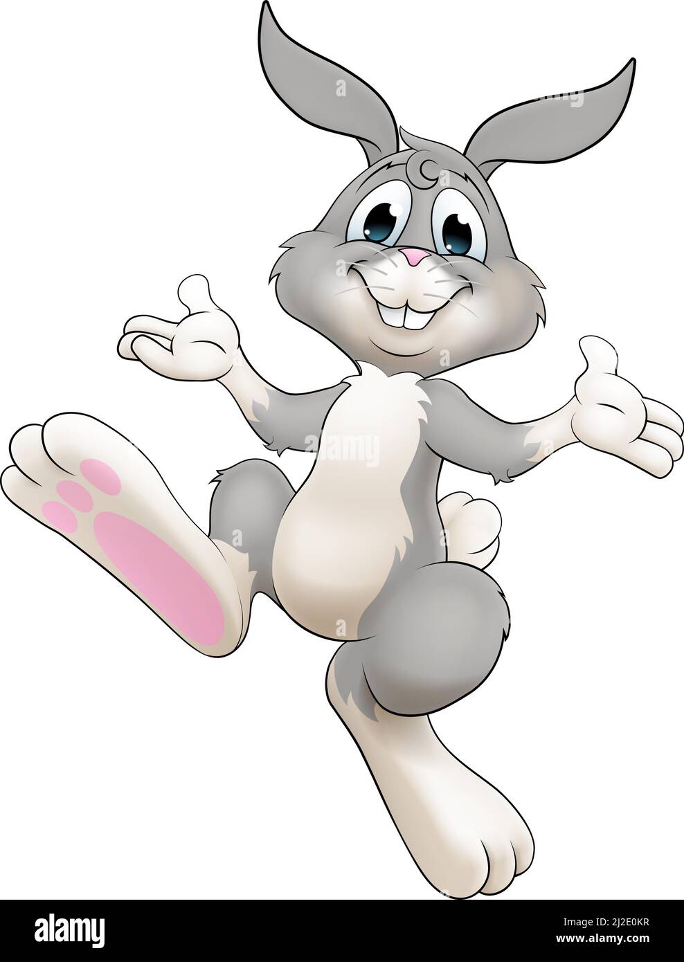 Illustration du lapin de Pâques Illustration de Vecteur