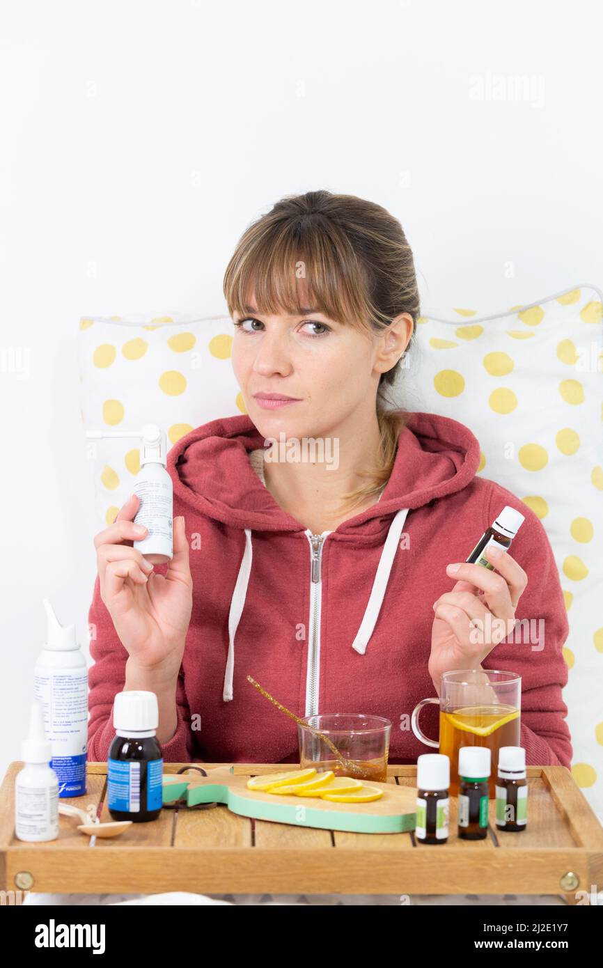 Maux d'hiver Banque D'Images