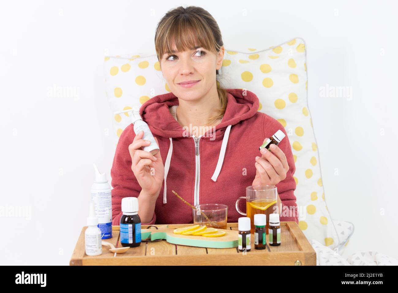 Maux d'hiver Banque D'Images