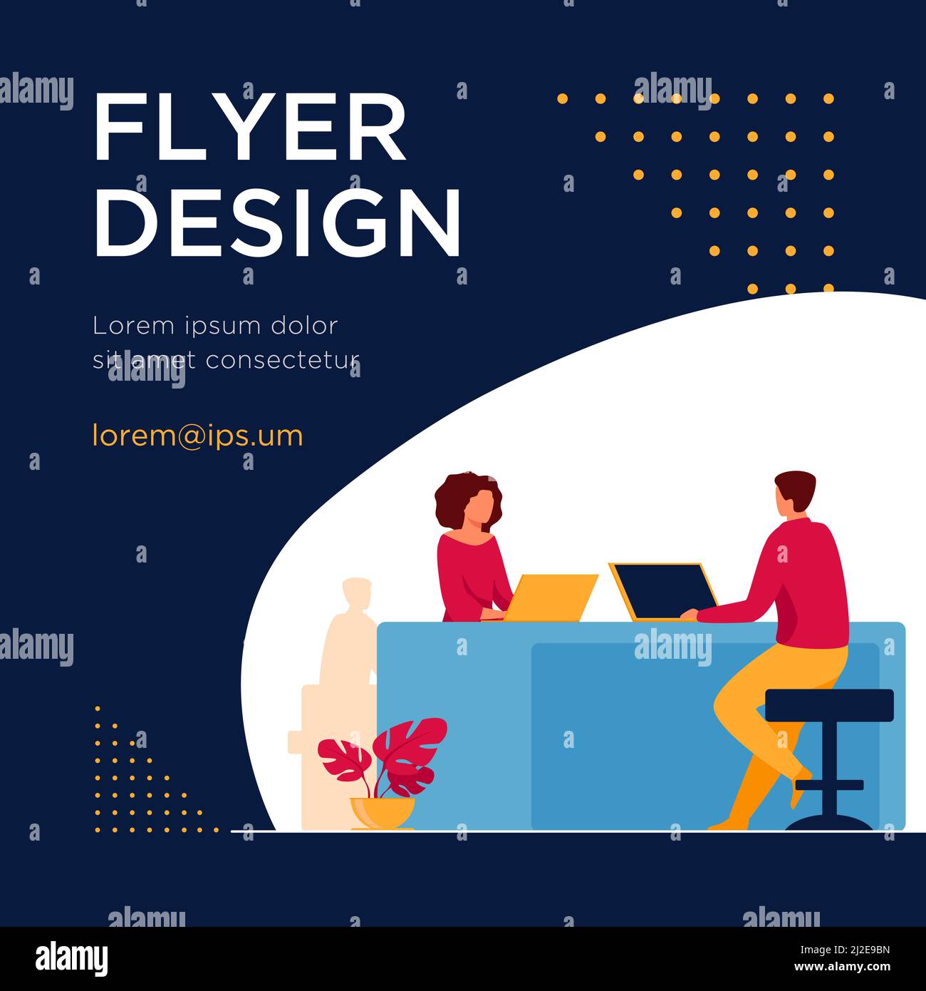 Personnes travaillant ensemble sur le projet. Coopération, idées. Illustration vectorielle plate. Le concept de projet de démarrage peut être utilisé pour les présentations, la bannière, websi Illustration de Vecteur