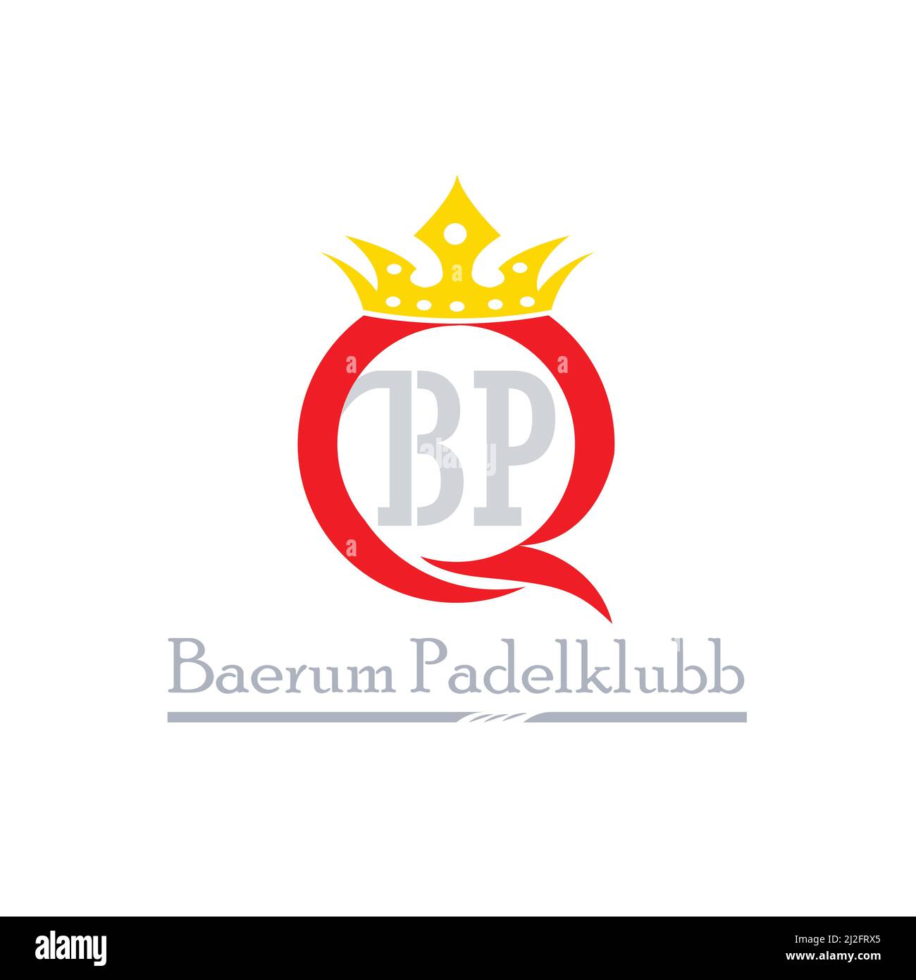 Lettre symbole logo BP Illustration de Vecteur
