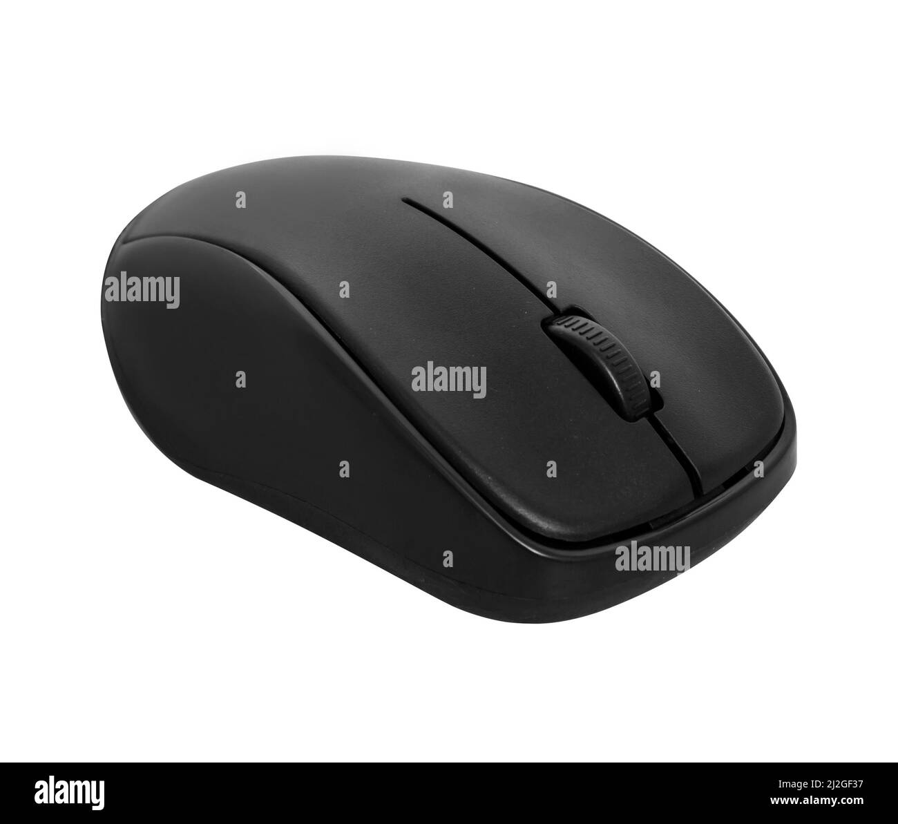 manipulateur, souris d'ordinateur sur un arrière-plan blanc isolé Banque D'Images