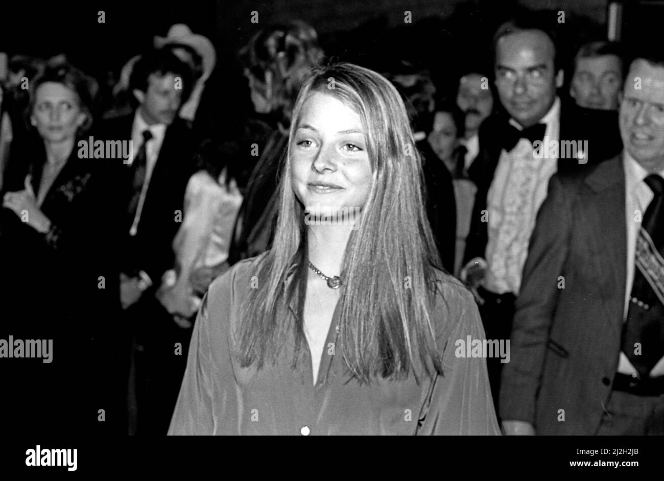 Jodie Foster assister à la première du film Kramer vs, Kramer à Hollywood, 1979 Banque D'Images