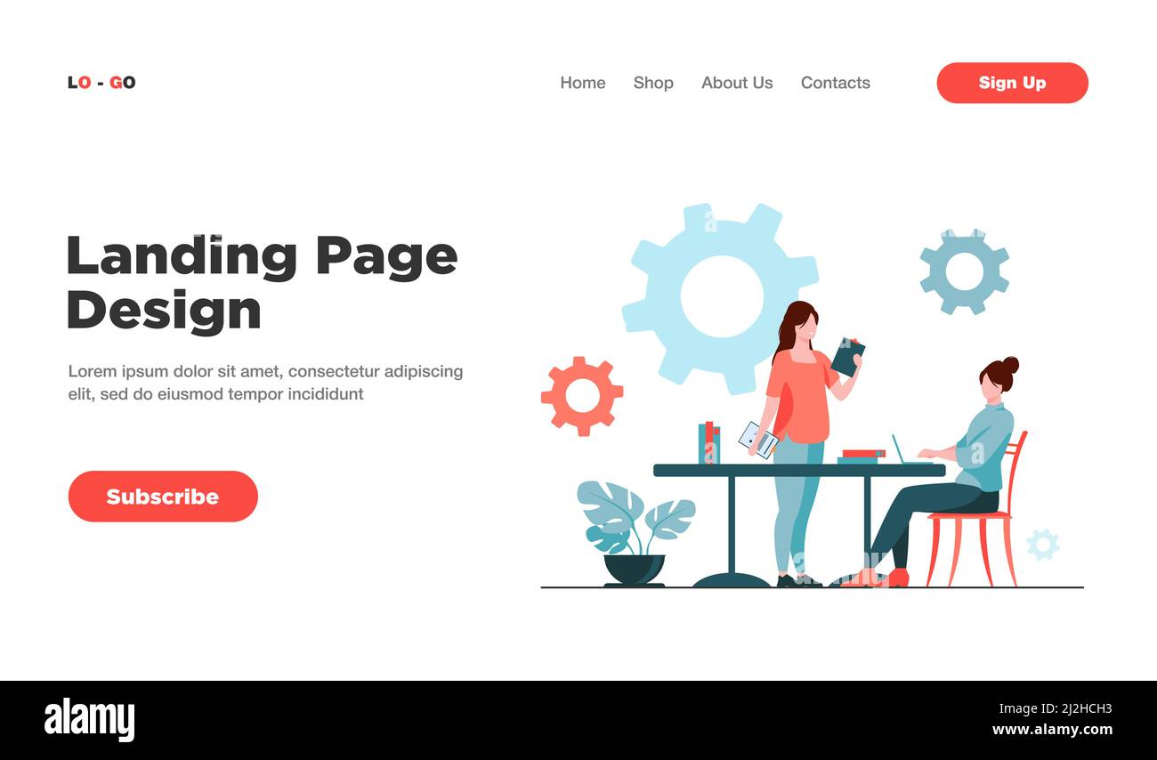 Femme venant à d'autres femmes avec des idées pour le projet. Travail, bureau. Illustration vectorielle plate. Le concept d'entreprise et de projet peut être utilisé pour les présentations Illustration de Vecteur