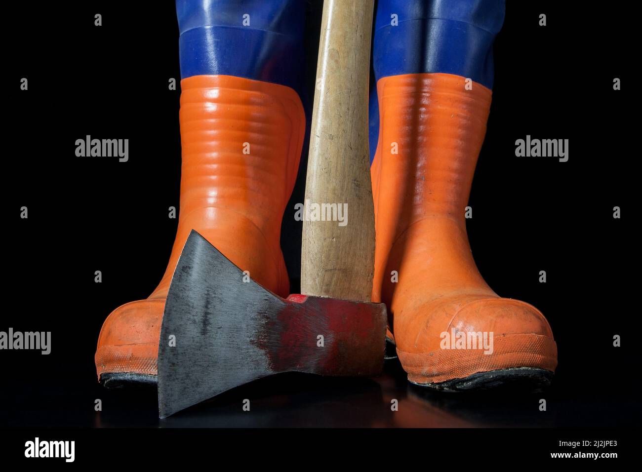 Lumberjack boots Banque de photographies et d'images à haute résolution -  Alamy