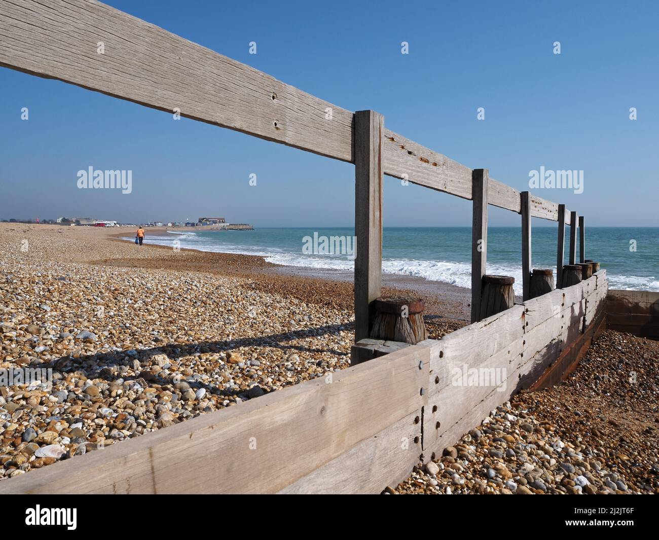 Sinah Beach, Hayling Island, Hampshire, Angleterre, Royaume-Uni Banque D'Images Sinah Beach, Hayling Island, Hampshire, Angleterre, Royaume-Uni Banque D'Images