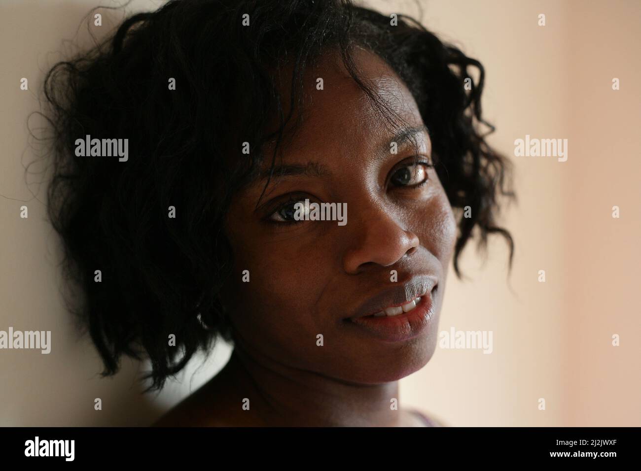 Afro Caraïbes, Mesdames. ROYAUME-UNI Banque D'Images