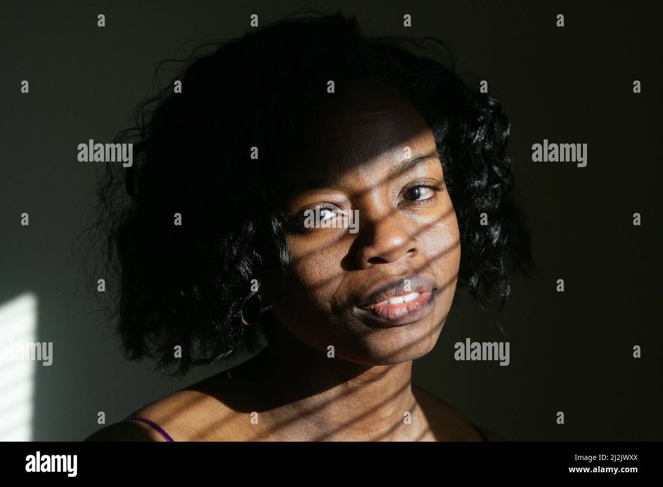 Afro Caraïbes, Mesdames. ROYAUME-UNI Banque D'Images