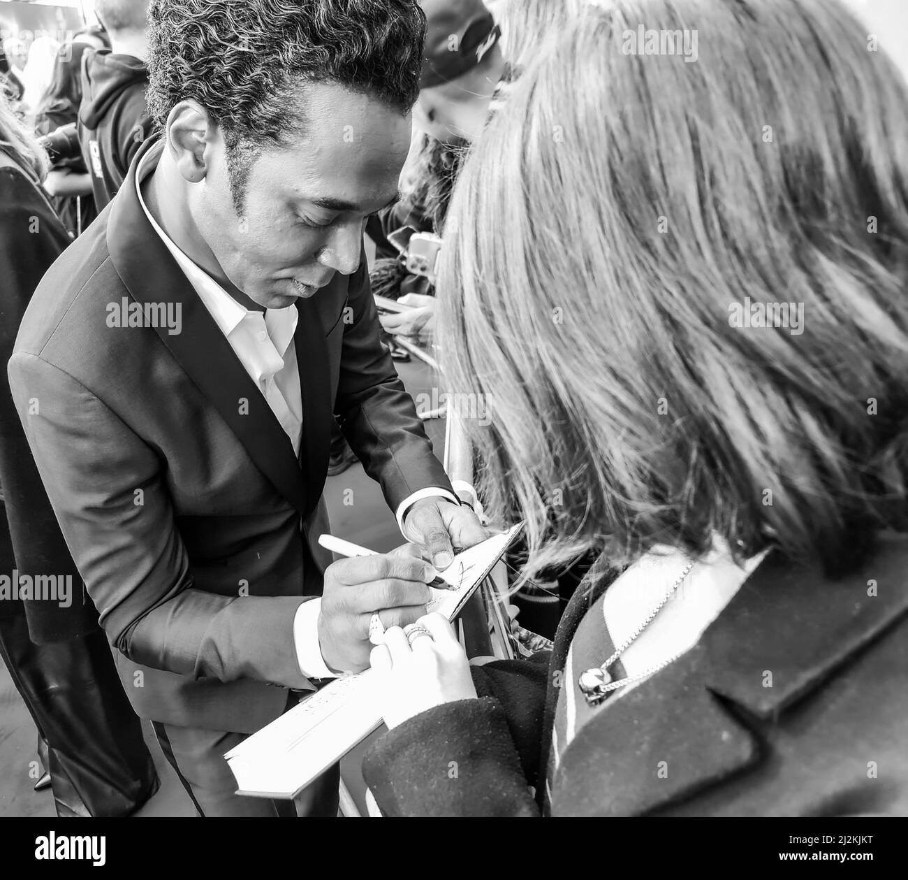 Des bêtes fantastiques secrets de Dumbledore World Premier Royal festival Hall Londres Banque D'Images