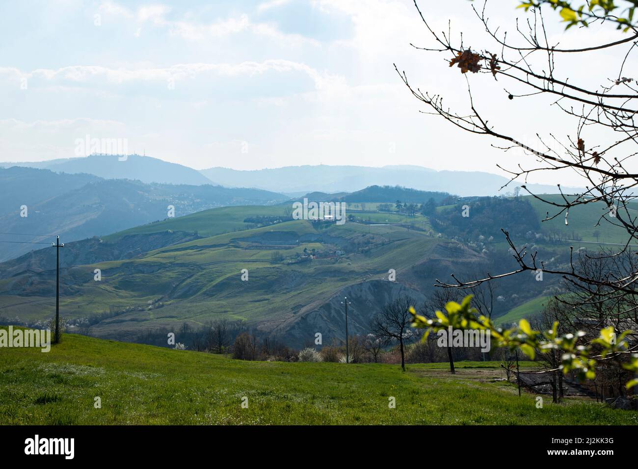 Castelvetro di Modène, Italie. Banque D'Images