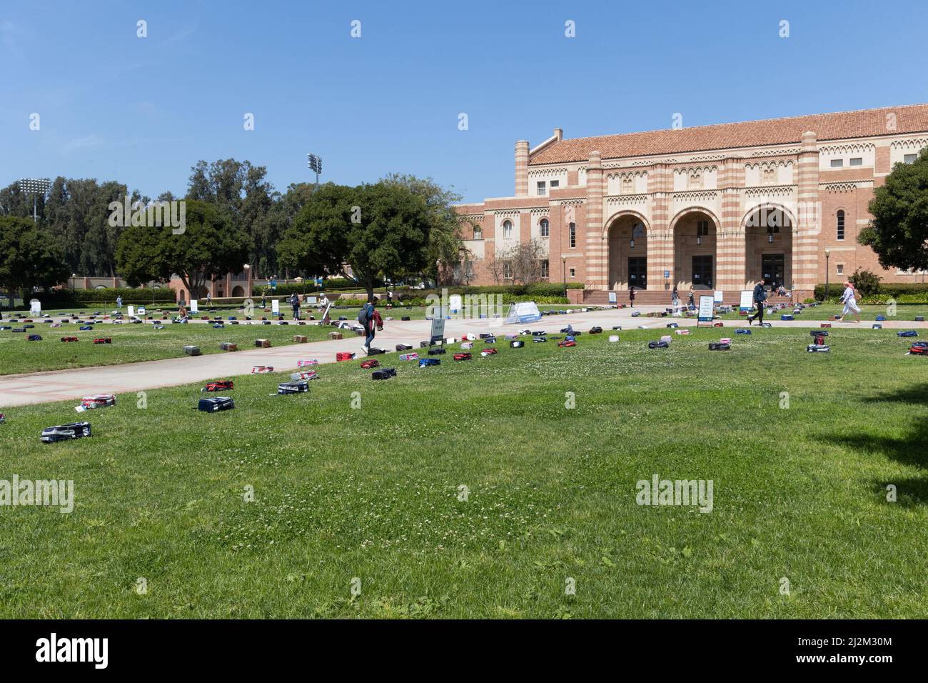 Prévention du suicide à l'UCLA Banque D'Images