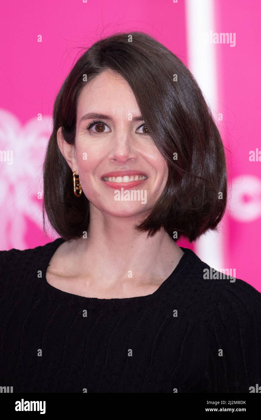 Louise Monot assiste au tapis rose lors du Festival des Canneseries 5th, le 02 avril 2022 à Cannes, en France. Photo de David Niviere/ABACAPRESS.COM Banque D'Images