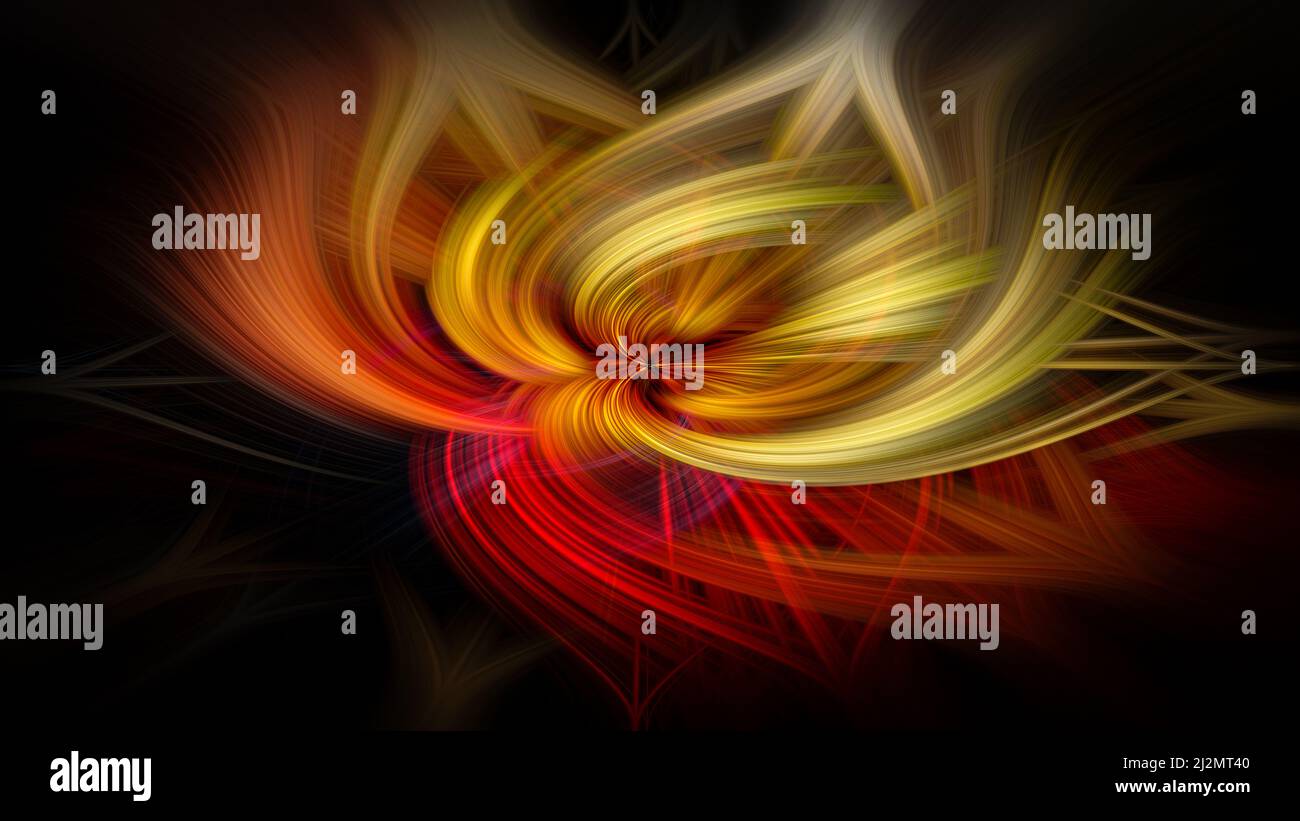 Arrière-plan art fractal pour un design créatif Banque D'Images