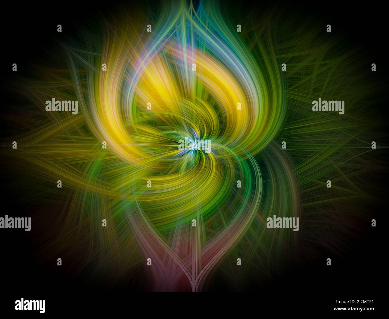 Arrière-plan art fractal pour un design créatif Banque D'Images