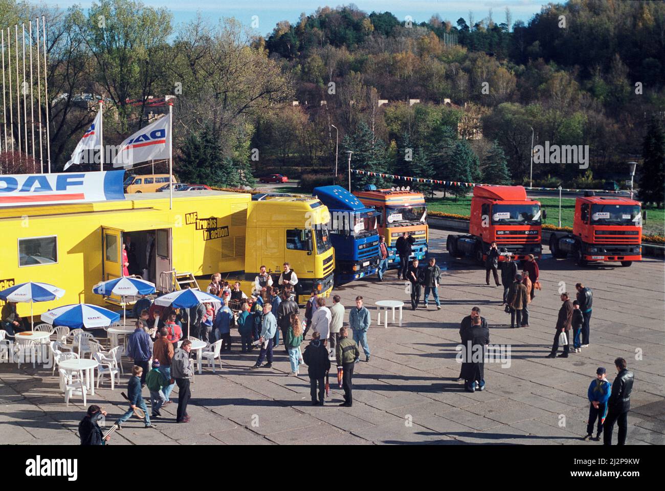 Camion DAF Banque D'Images