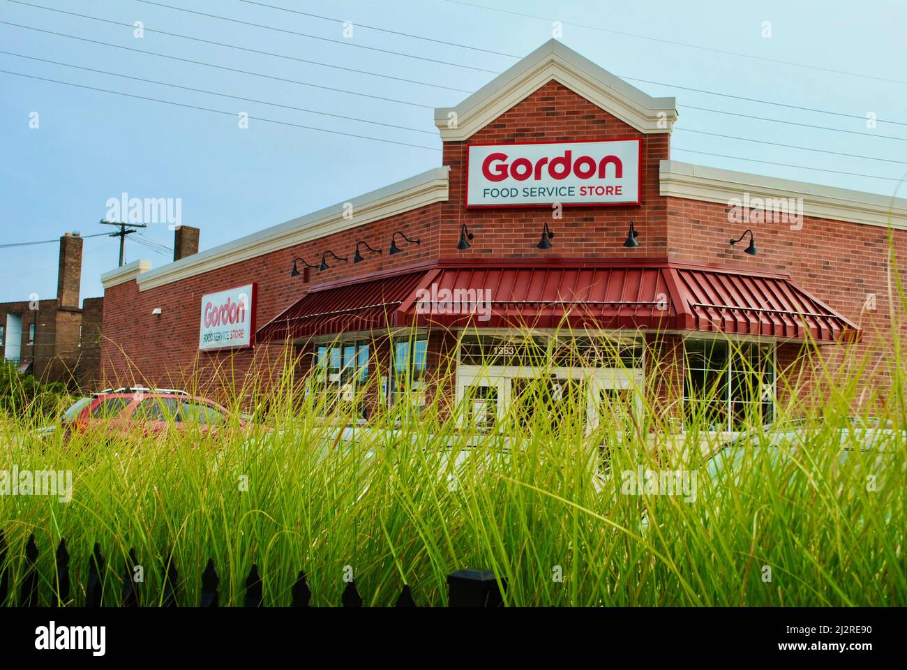Gordon Food service marché sur 117th rue à Lakewood, Ohio Banque D'Images